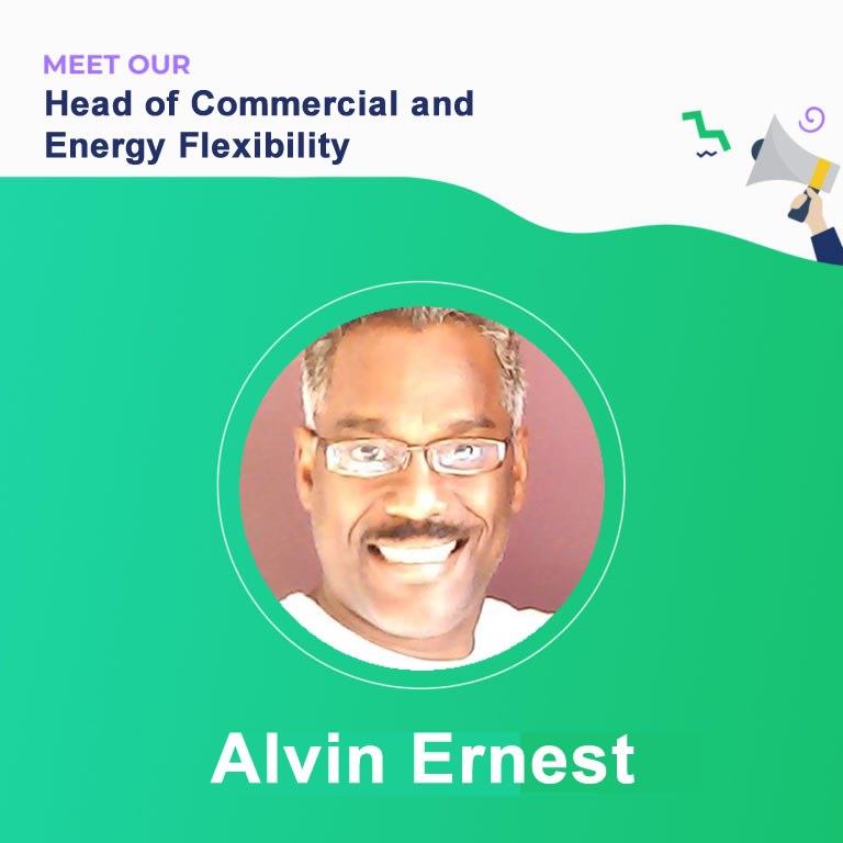Alvin Ernest joins the team as Head of Commercial and Energy Flexibility