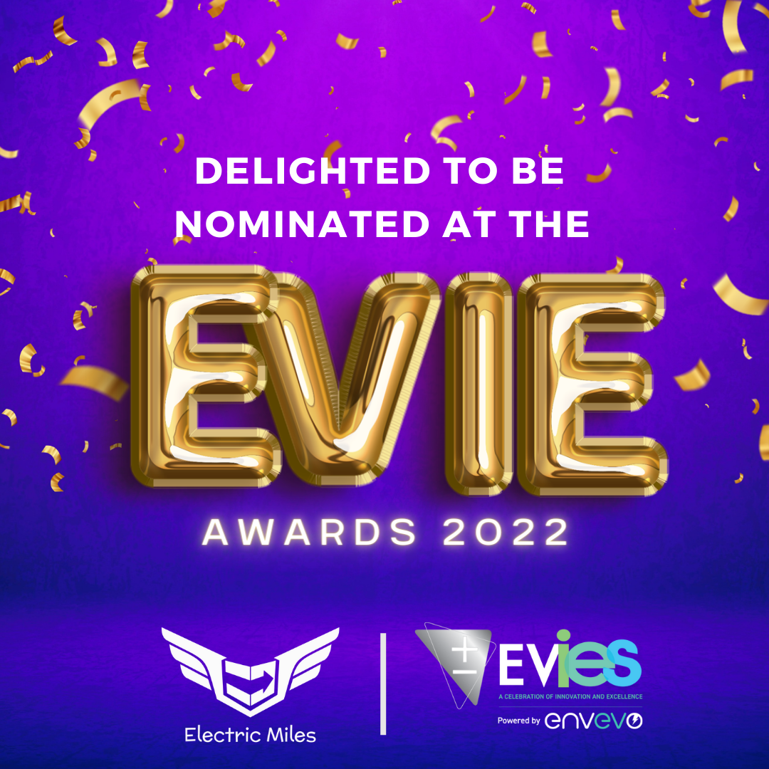 Delighted to be nominated at the EVIE awards 2022