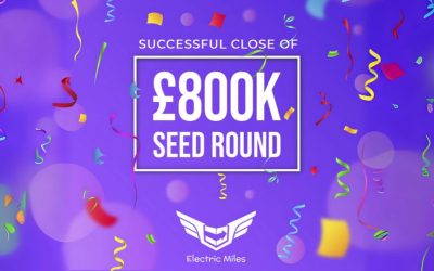 Electric Miles exceeds target and secures £800k investment in over-subscribed seed funding round