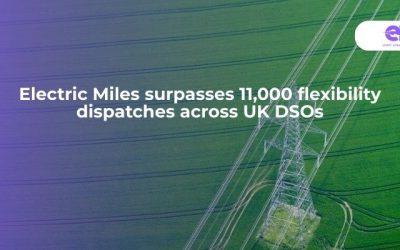 Electric Miles surpasses 11,000 flexibility dispatches across UK DSOs
