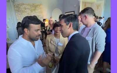 Pleasure to meet Rishi Sunak, UK Chancellor